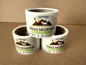 Custom Shape Roll Stickers