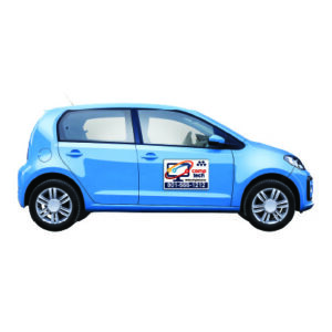 Vehicle Magnet on Car